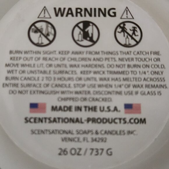 Pumpkin Spice Candle 3-Wick Large - Picture 5 of 5